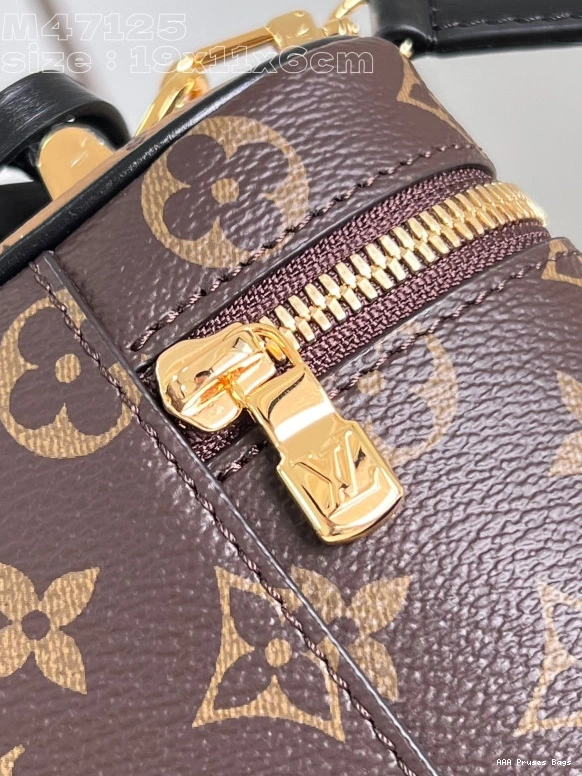 AAA Pruses Bags x LOUIS x 6.5 VUITTON CM Vanity Pouch-19 Chain 11.5 0714